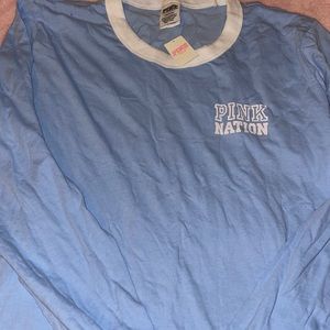 Both size large pink nation brand new comfy look